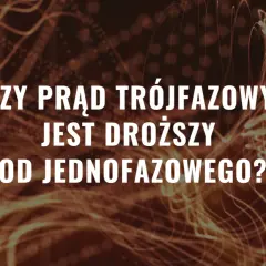 Czy prąd trójfazowy jest droższy od jednofazowego? Pytanie o koszty energii elektrycznej na tle abstrakcyjnych, świetlistych linii.