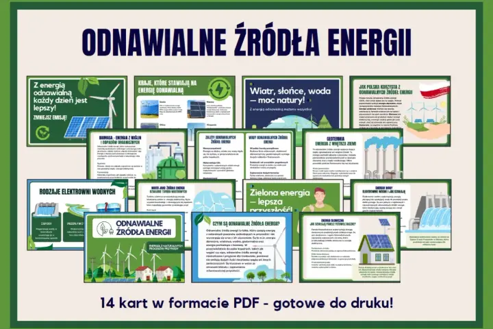 Odnawialne źródła energii to wiatr, słońce i woda. Z energią odnawialną każdy dzień jest lepszy!