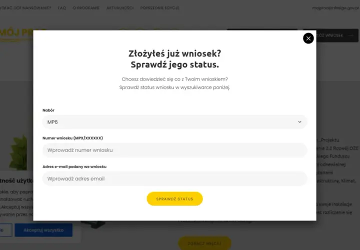 Jak sprawdzić status wniosku o dofinansowanie fotowoltaiki bez stresu