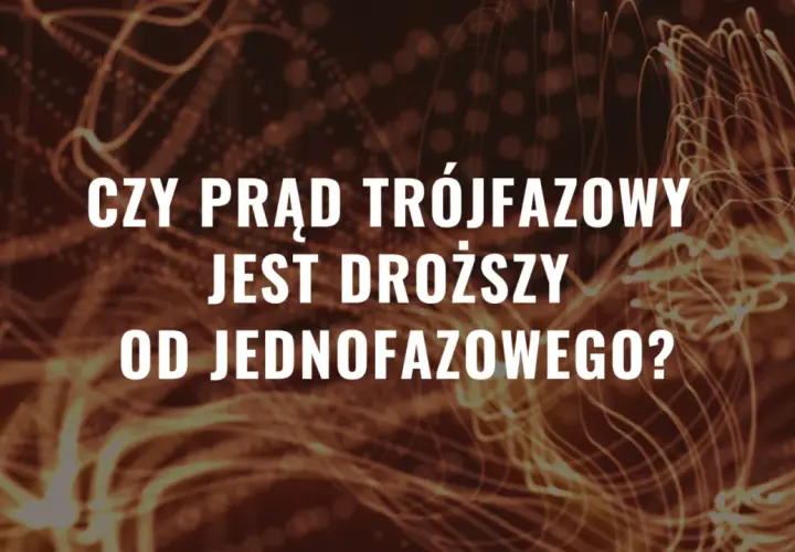 Czy prąd trójfazowy jest droższy od jednofazowego? Pytanie o koszty energii elektrycznej na tle abstrakcyjnych, świetlistych linii.