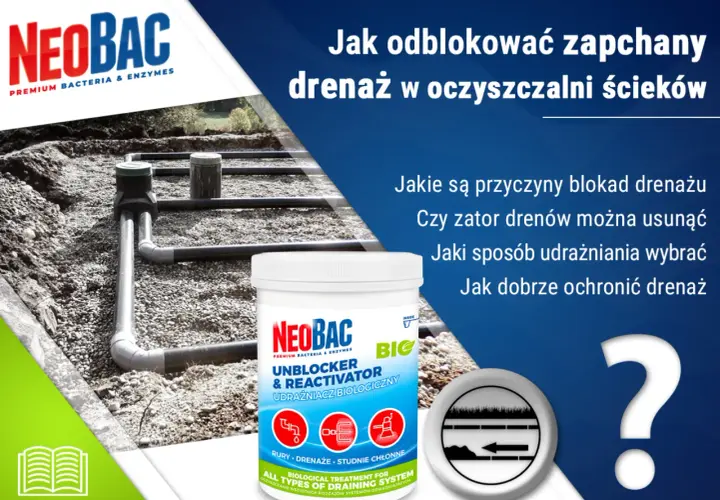 Zamulony drenaż w oczyszczalni: skuteczne sposoby udrażniania systemu