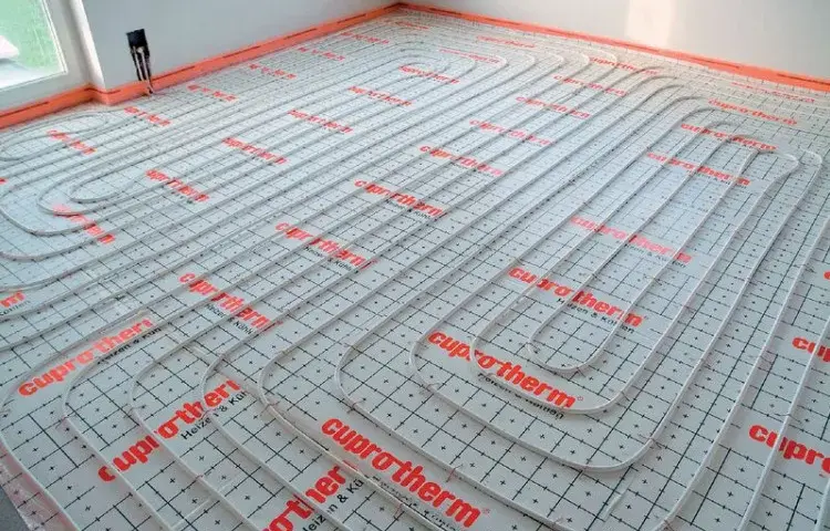 Podłogówka cena z materiałem - Koszt ogrzewania podłogowego za m2, podłogówka cena za m2 robocizny