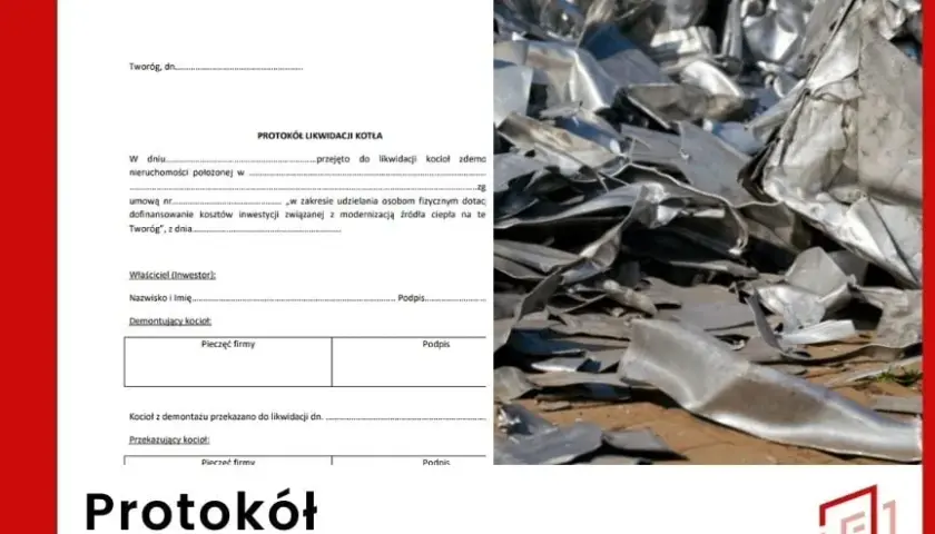 Protokół złomowania pieca czyste powietrze - uniknij problemów z dotacją
