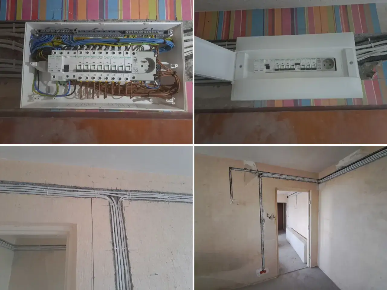 Zdjęcie Wymiana instalacji elektrycznej w mieszkaniu - Ceny i porady