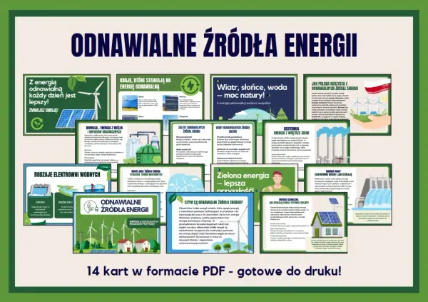 Odnawialne źródła energii to wiatr, słońce i woda. Z energią odnawialną każdy dzień jest lepszy!
